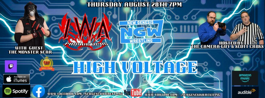 NGW High Voltage 8/28/2025 with The Monster Scar